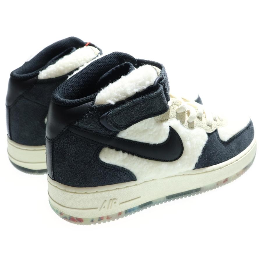 NIKE ナイキ AIR FORCE 1 MID 07 PREMIUM エアフォース1 プレミアム ミドルカットスニーカー ココナッツ DO2123-113 US8.5/26.5cm ホワイト/ブラック NIKE（ナイキ） AIR FORCE 1 MID 07 PREMIUM エアフォース1 プレミアム
