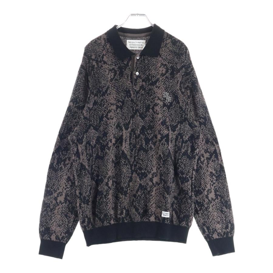 【新品・未使用】 WACKO MARIA パイソン柄 総柄 ポロシャツ 楽天市場】WACKO MARIA ワコマリア ポロシャツ サイズ:M 23SS パイソン