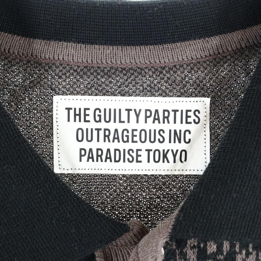 WACKO MARIA（ワコマリア） 22AW PYTHON KINT POLO SHIRT パイソン柄