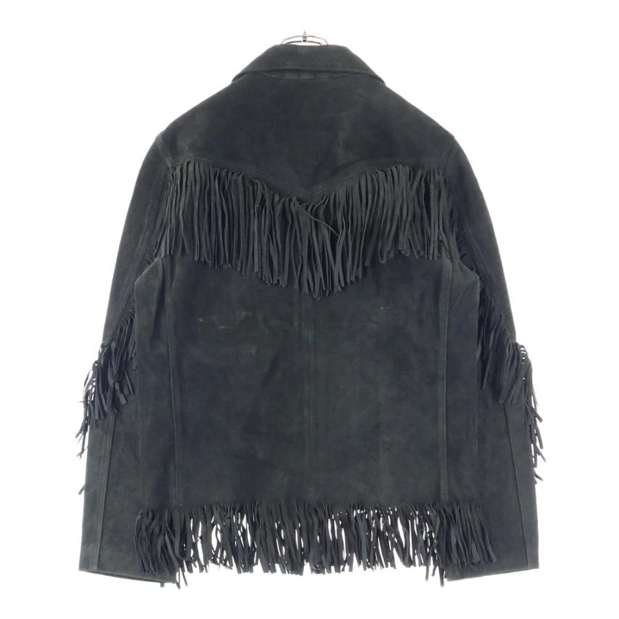 Ralph Lauren フリンジレザージャケット M 中古・古着通販】RALPH LAUREN (ラルフローレン) フリンジレザー