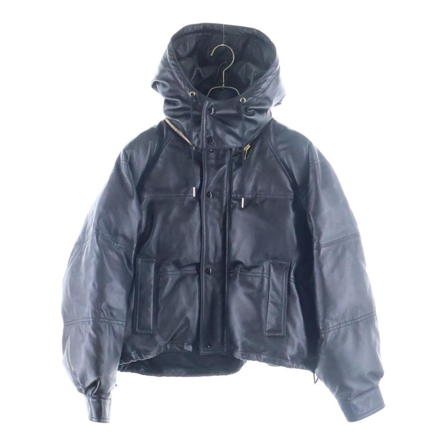 CELINE（セリーヌ） 21AW Puffer Jacket ラムスキン クロップド