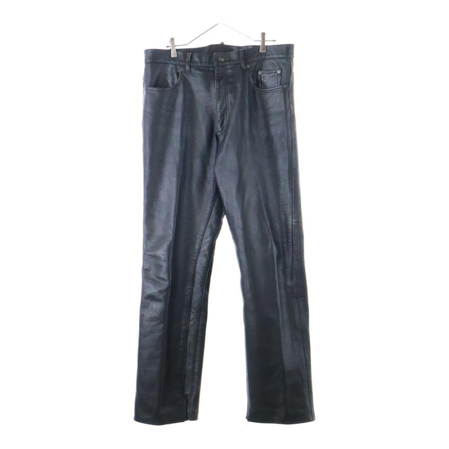 クシタニ レザーパンツ ブラック KUSHITANI クシタニ 牛革 レザー バイカーパンツ ブラック : BRING