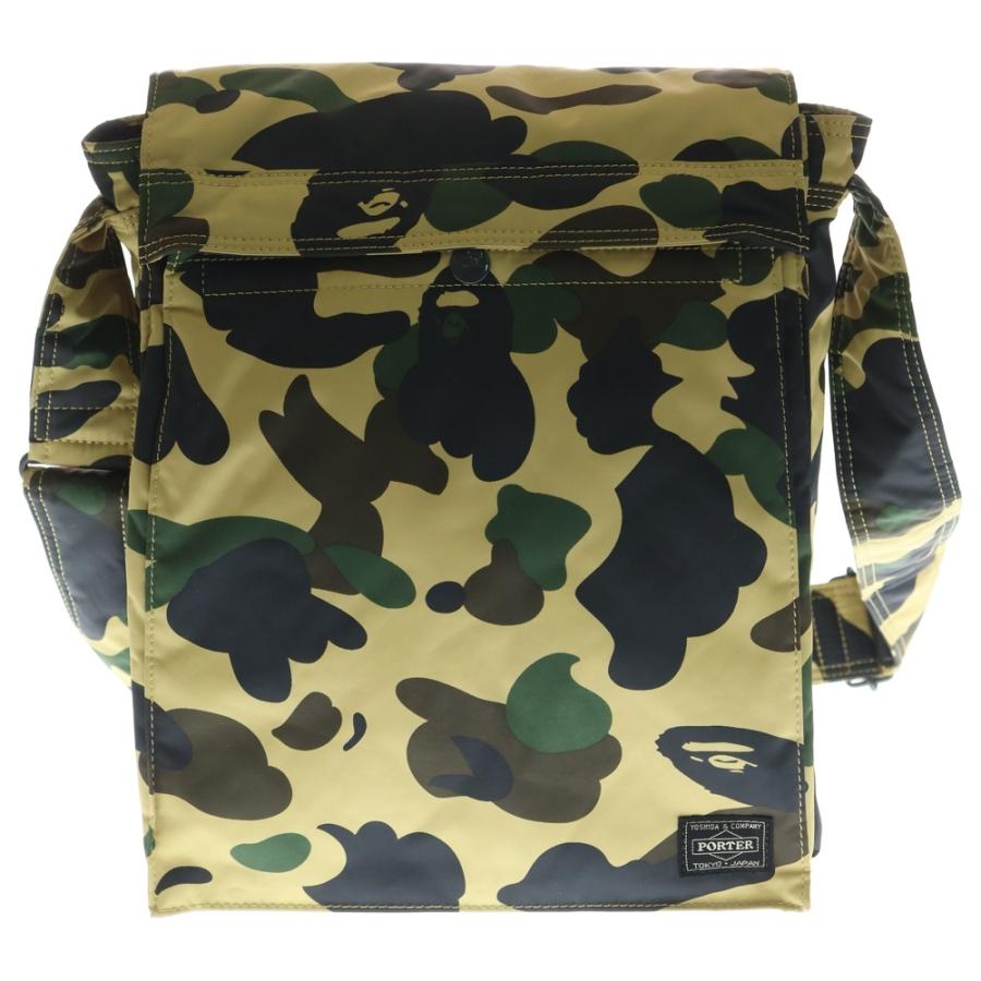 そ*め様 PORTER ×A BATHING APE 猿カモ　迷彩 ショルダーバ A BATHING APE（アベイシングエイプ） ×PORTER ポーター 初期 猿迷彩