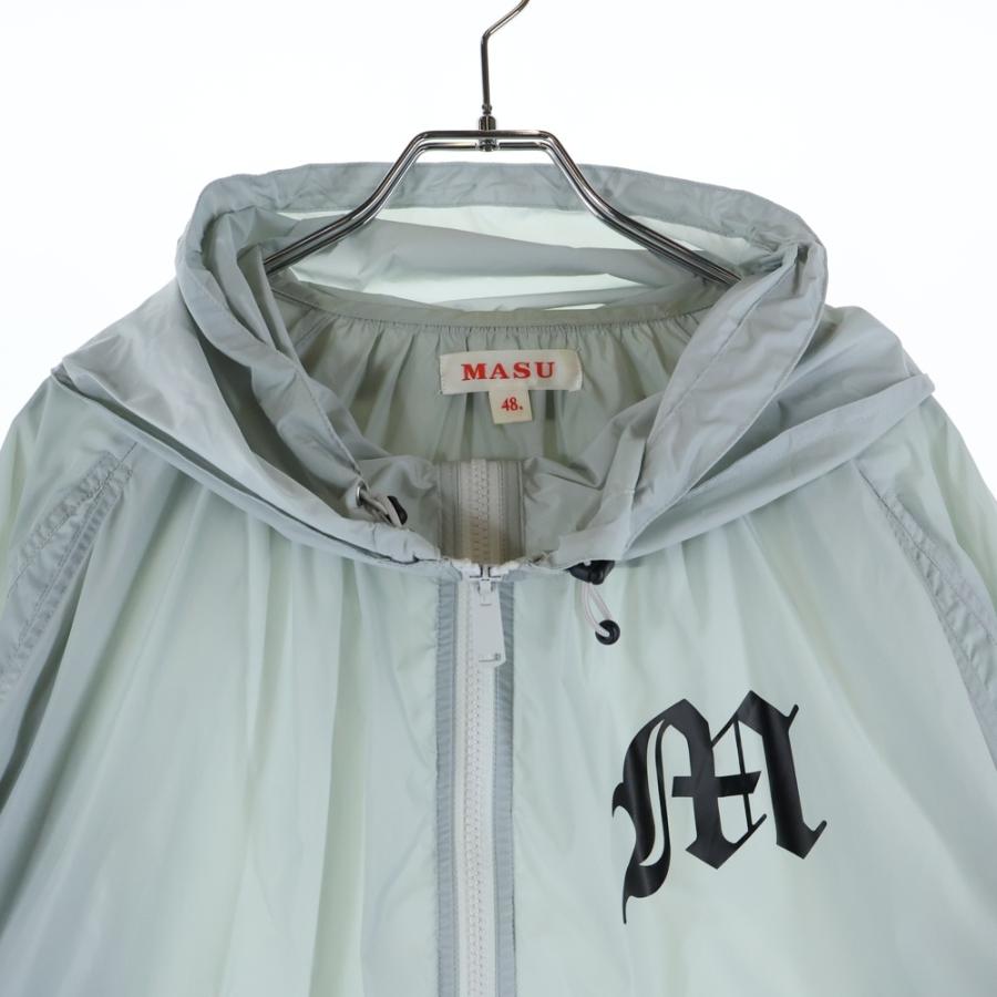 MASU エムエーエスユー 23AW NYLON HOODED JACKET ジップアップ