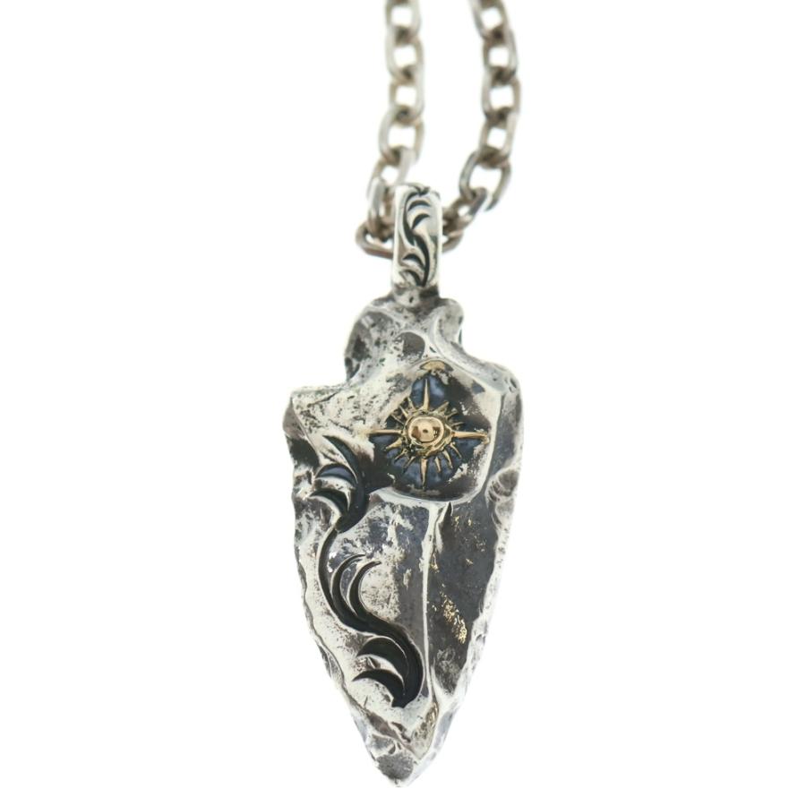 ARIZONA FREEDOM アリゾナフリーダム T-21b K18太陽神付き 唐草 矢じり