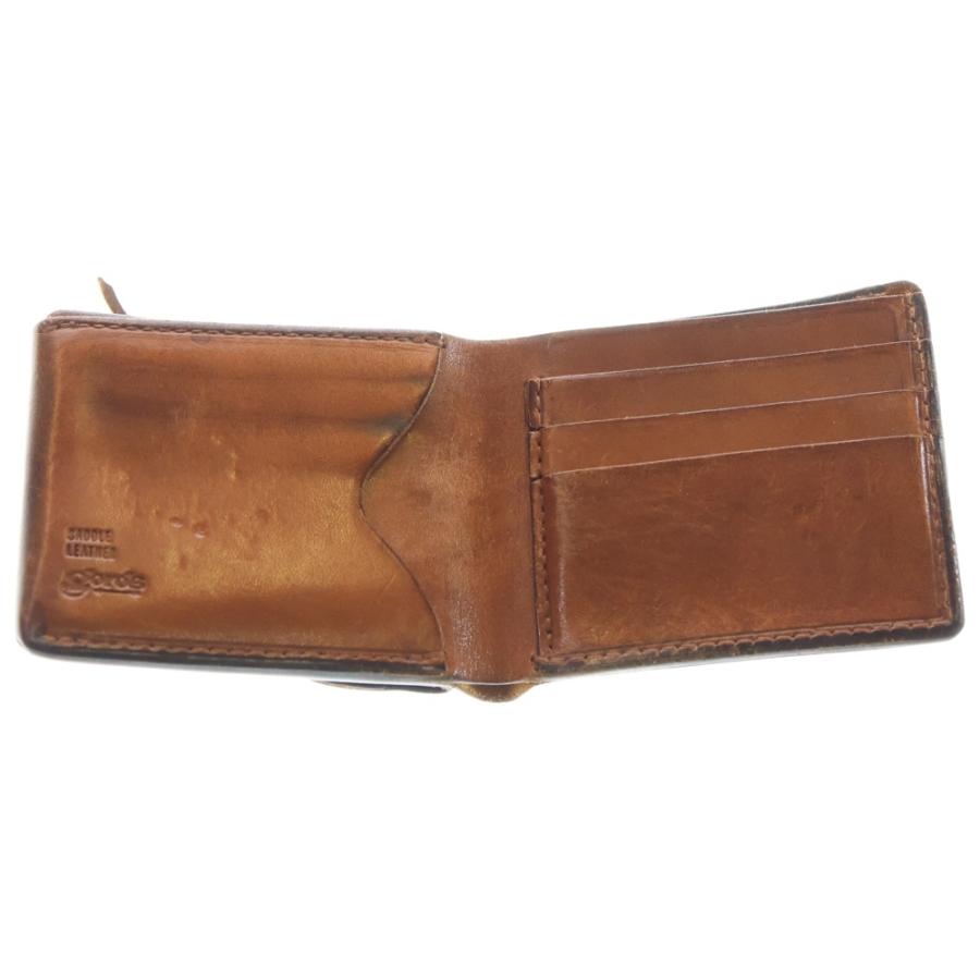 goro's（ゴローズ） 二つ折り レザーウォレット 財布 ブラウン : BRING