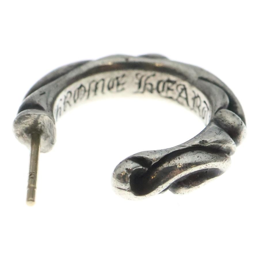 【遂にブロックされた】CHROME HEARTSスクロール フープピアス 遂にブロックされた様 専用】CHROME HEARTSスクロール フープピアス