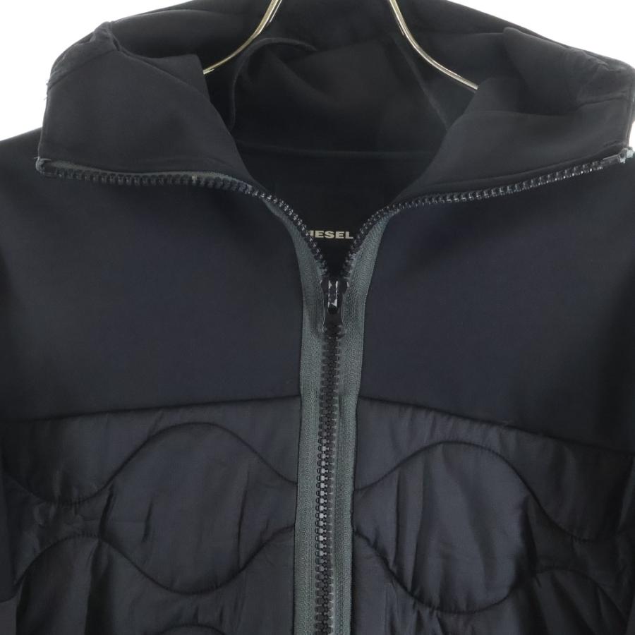 DIESEL（ディーゼル） ナイロン切替 キルティング ストレッチ ジップ