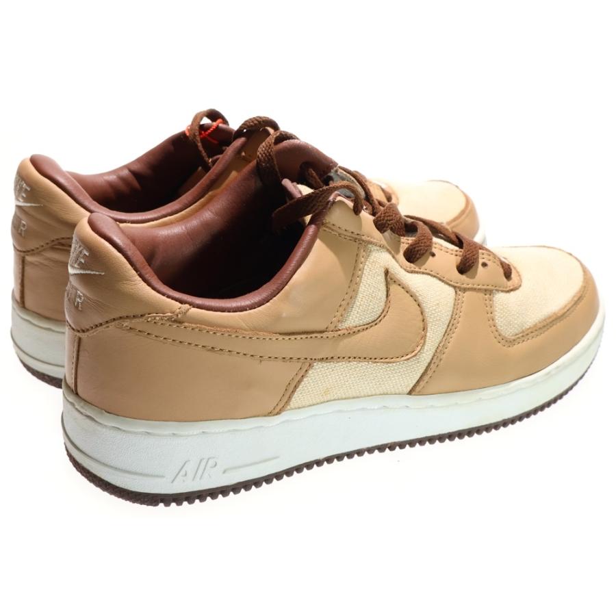 【新品未使用】Nike Air Force 1 ベージュ スニーカー NIKE（ナイキ） 【観賞用2002年製】AIR FORCE 1 ACORN エアフォース 1