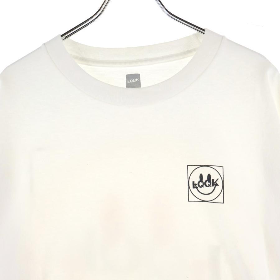 LQQK STUDIO（ルックスタジオ） Smile L/S Tee スマイル UVプリント