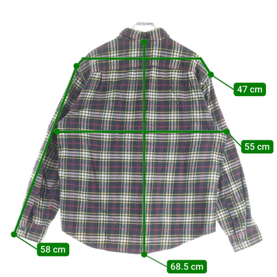 Supreme（シュプリーム） 20AW Tartan Flannel Shirt Black タータン