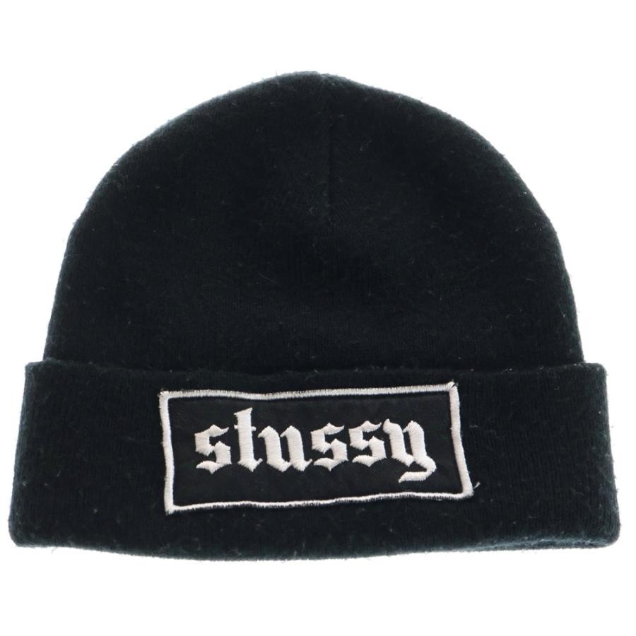 STUSSY（ステューシー） 90s 金タグ Box Logo Beanie ボックス ロゴ