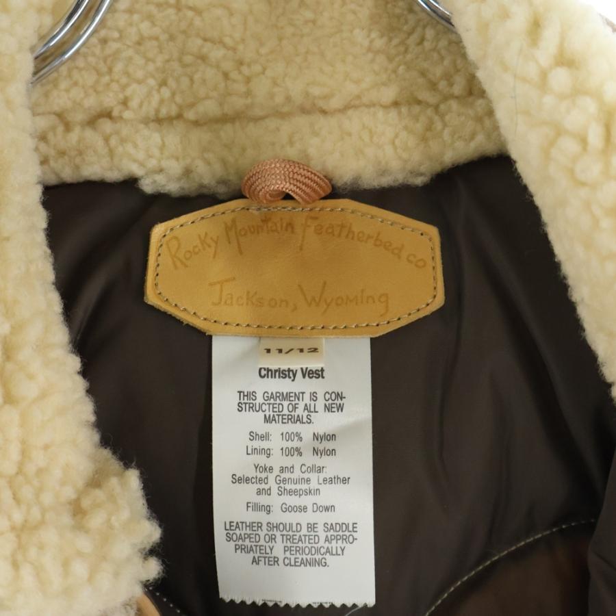 ROCKY MOUNTAIN ロッキーマウンテン Christy Vest クリスティー 襟ボア