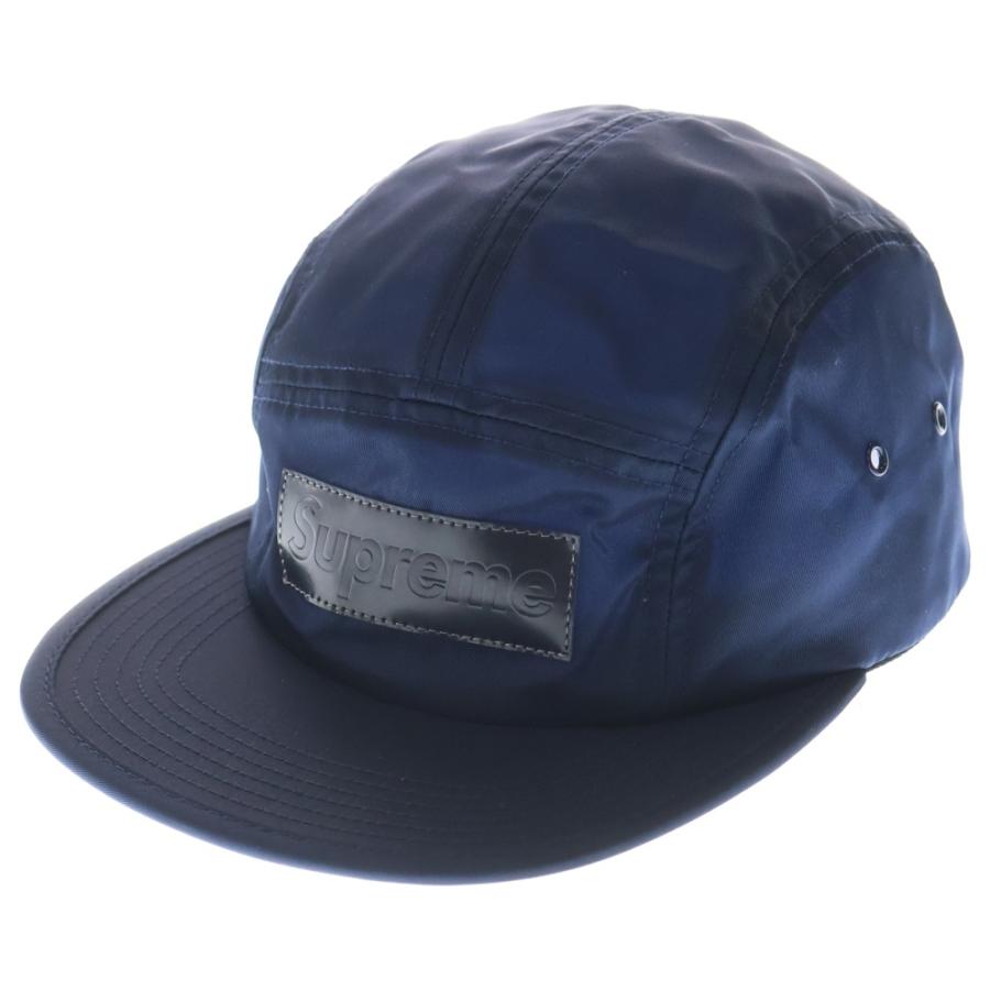 Supreme（シュプリーム） 18AW Patent Leather Patch Camp Cap