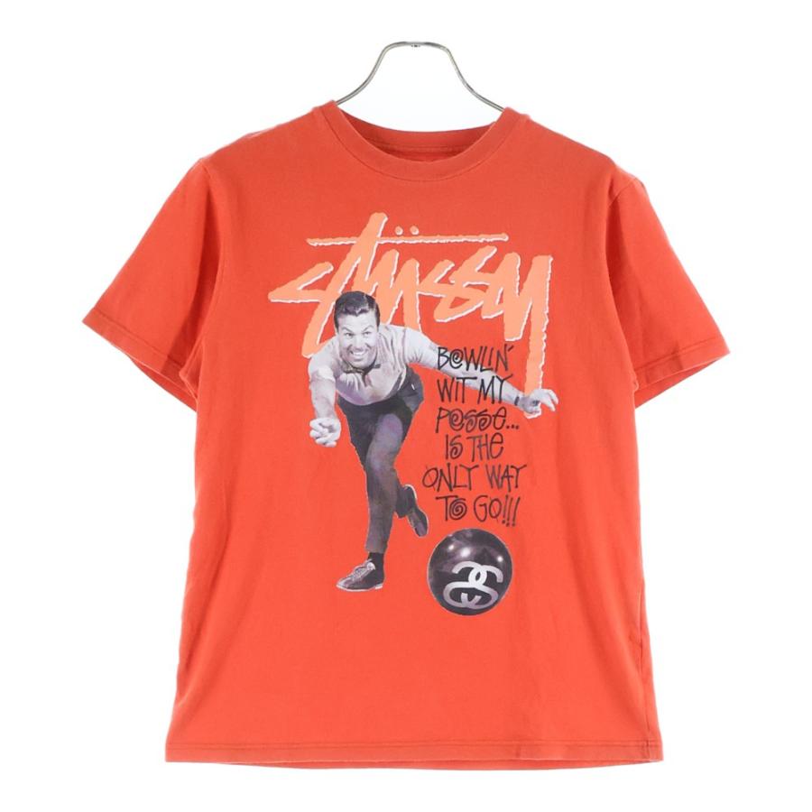 STUSSY（ステューシー） BOWRIN PRINT S/S Tee ボーリング フロント