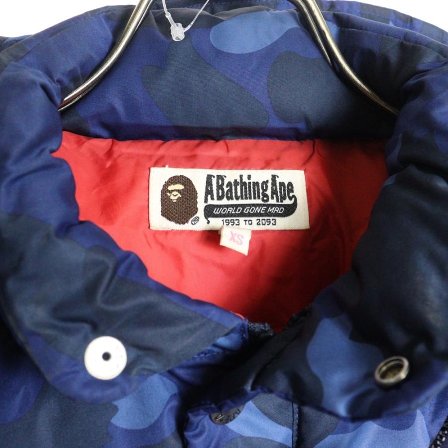 A BATHING APE（アベイシングエイプ） エイプカモ ダウンジャケット