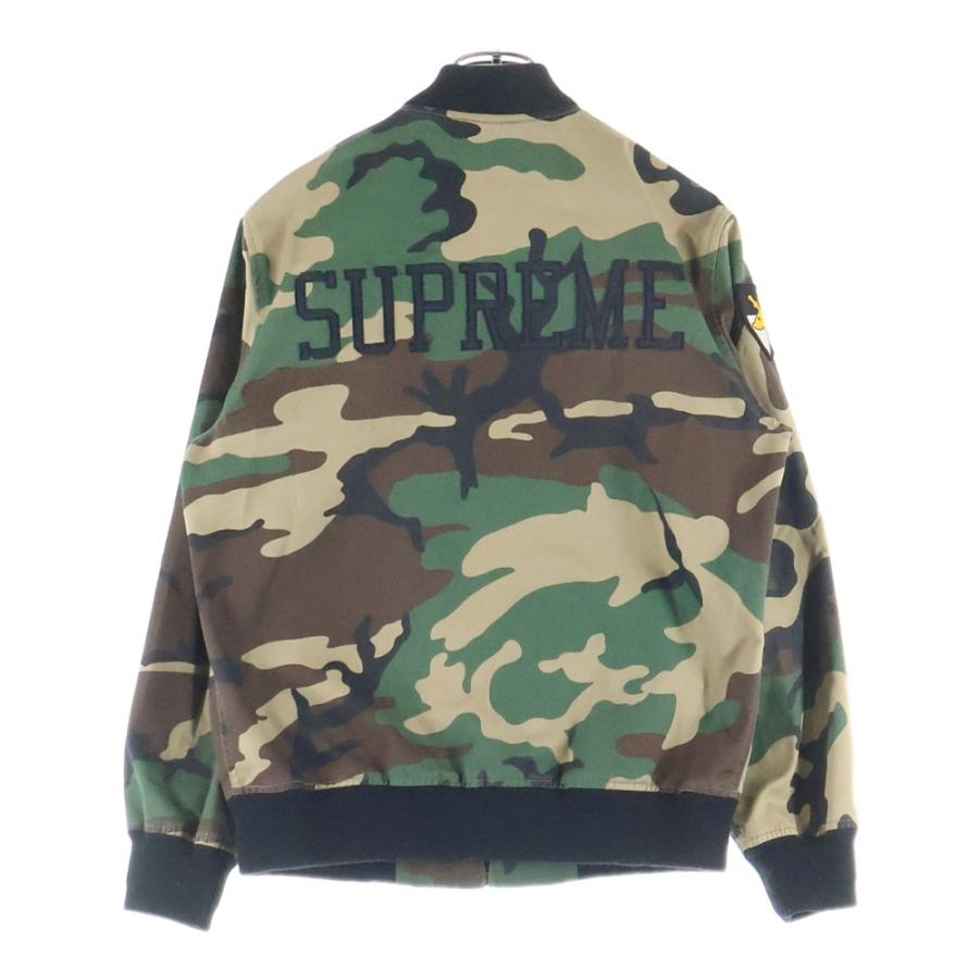 シュプリーム SUPREME カモフラ 長袖 シルク シャツ Supreme(シュプリーム) / 長袖シャツ/M/シルク/カモフラ | 古着の販売