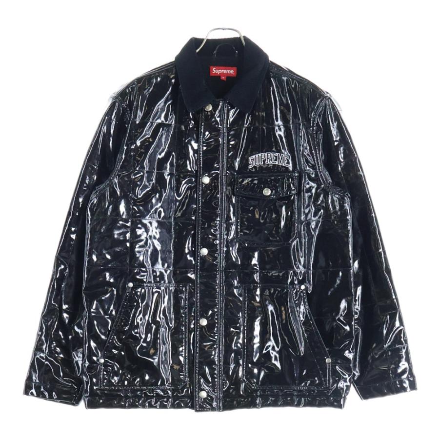 Supreme（シュプリーム） 18SS Quilted Patent Vinyl Work Jacket