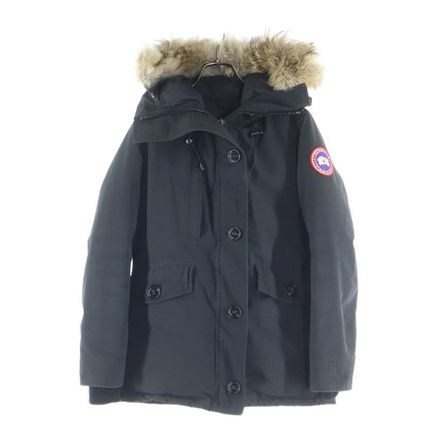 カナダグース　シャーロットパーカー　ダウンジャケット　レディース　黒　S CANADA GOOSE（カナダグース） CHARLOTTE PARKA シャーロットパーカー