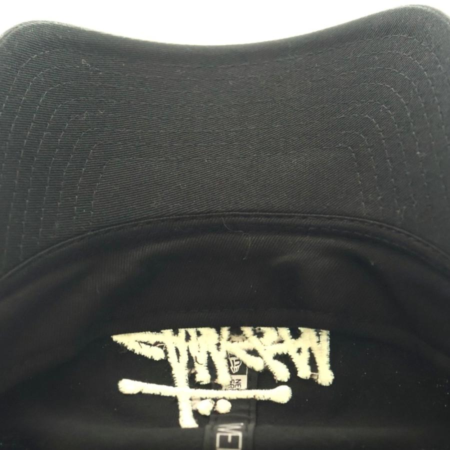 STUSSY（ステューシー） ×NEW ERA ショーンフォントロゴ 刺繍 5パネル