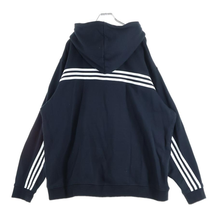 KITH（キス） × adidas アディダス ボックスロゴ プルオーバーパーカー