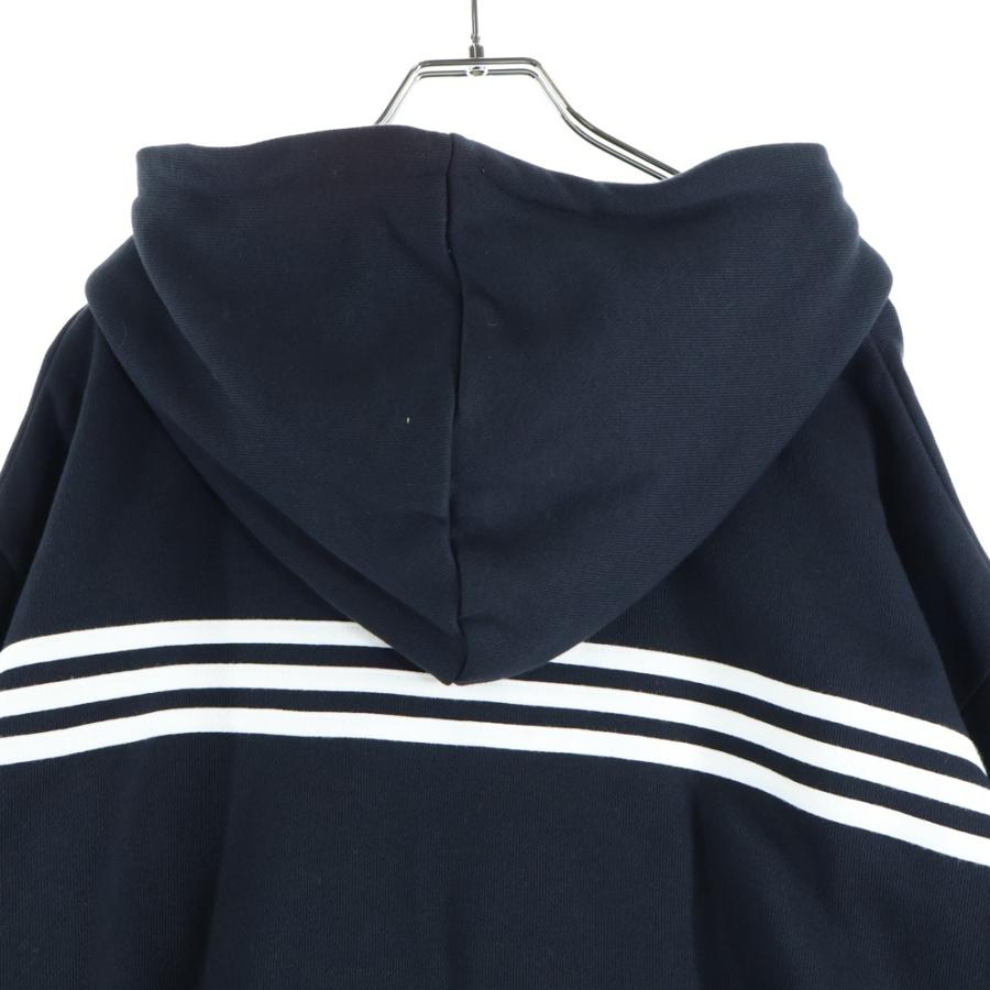 KITH（キス） × adidas アディダス ボックスロゴ プルオーバーパーカー