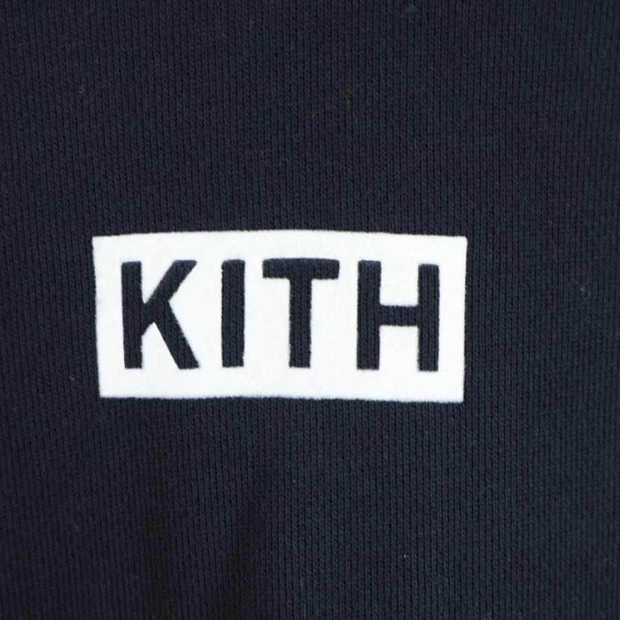KITH（キス） × adidas アディダス ボックスロゴ プルオーバーパーカー