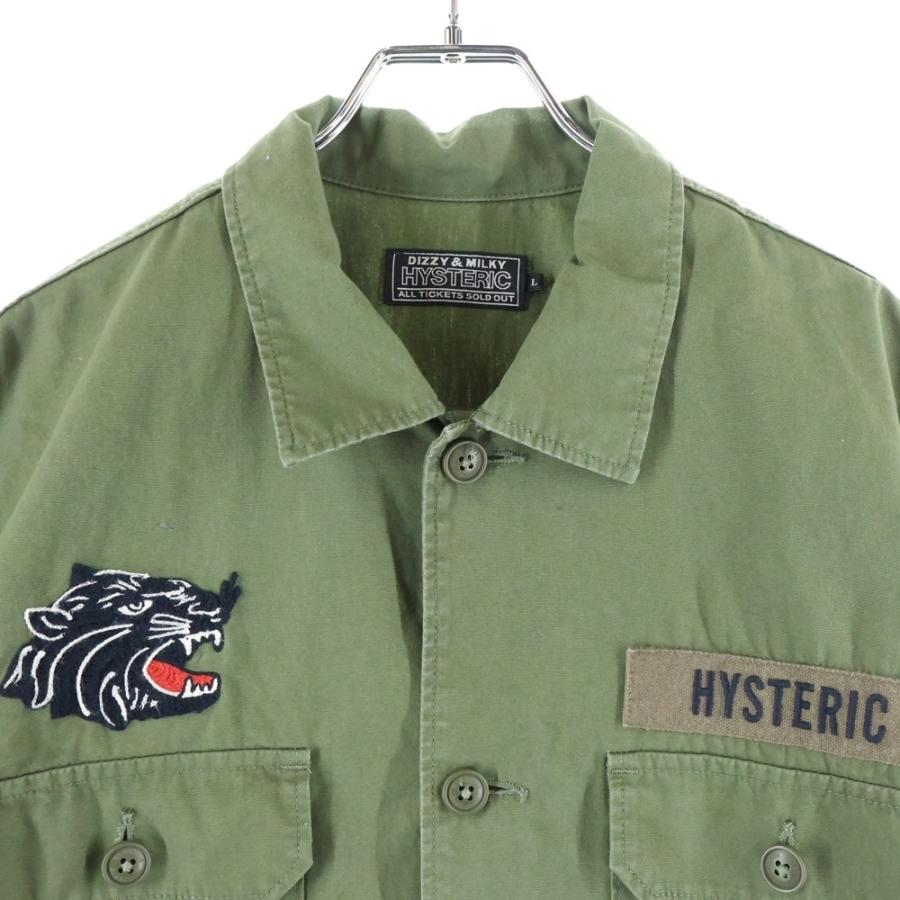 HYSTERIC GLAMOUR（ヒステリックグラマー） 23SS ワッペン付き 両面