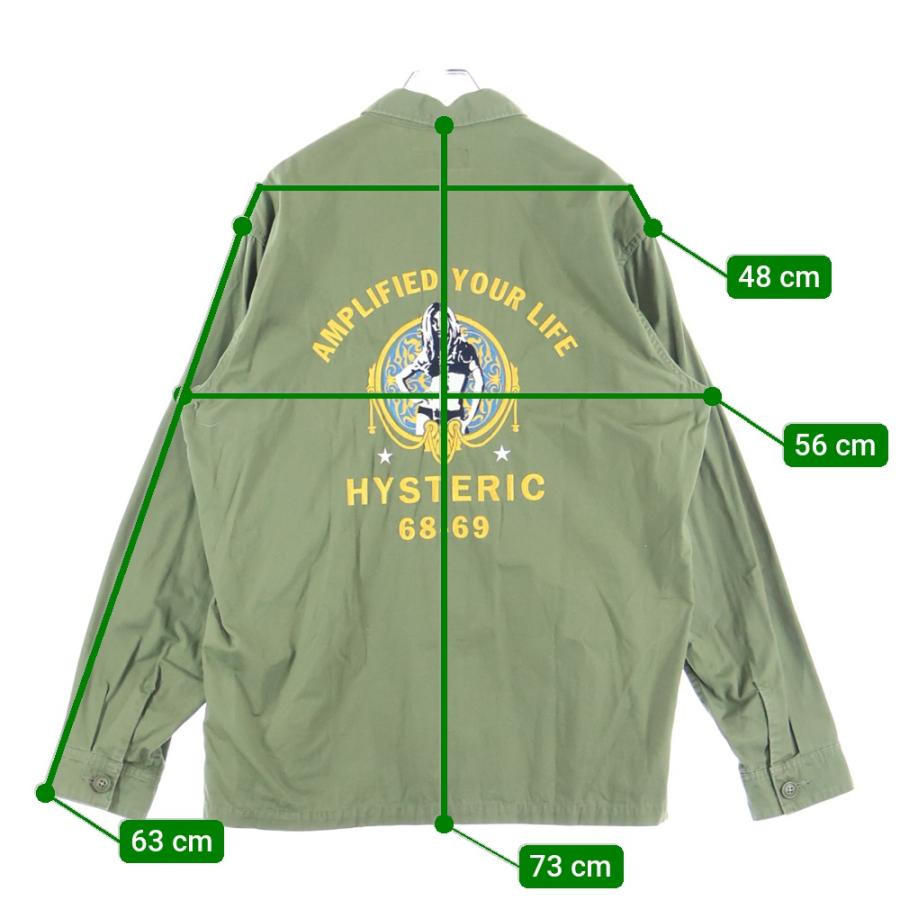 HYSTERIC GLAMOUR（ヒステリックグラマー） 23SS ワッペン付き 両面