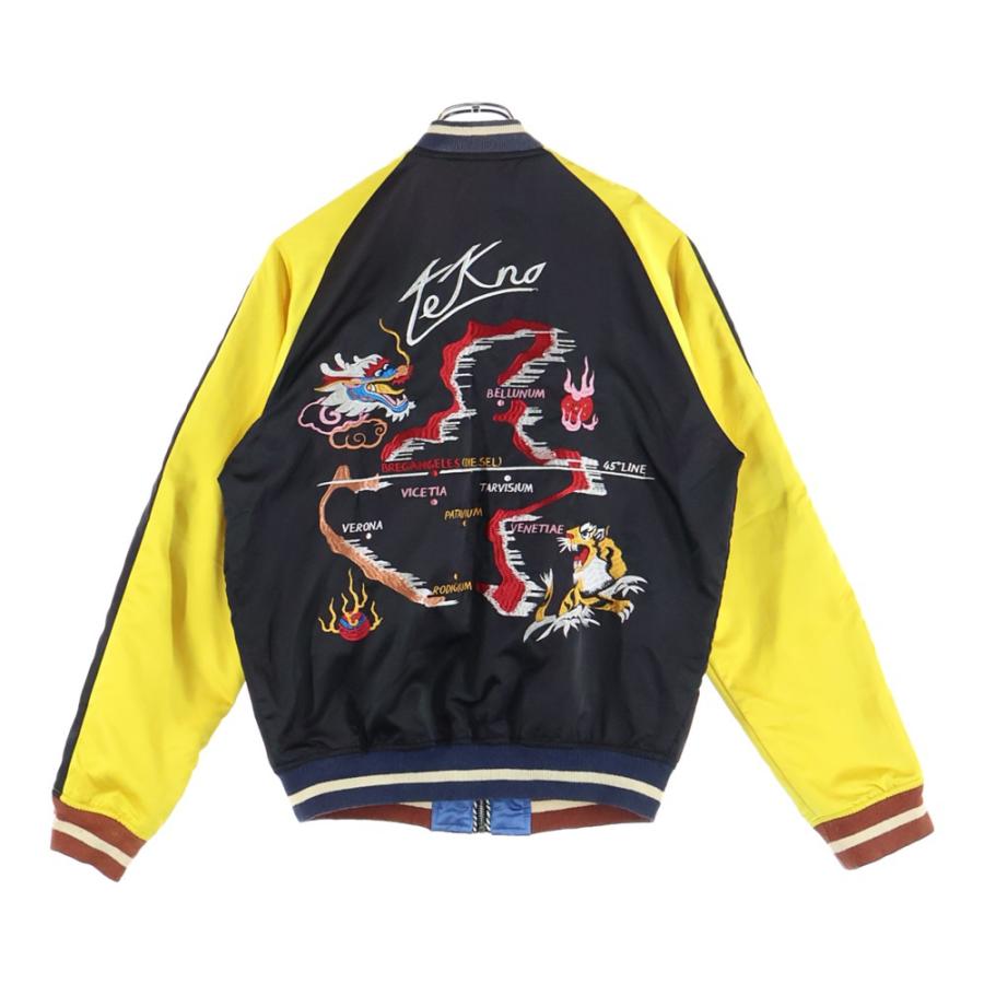 希少✨ DIESEL サテンジャケット スカジャン G-DRAGON着用モデル DIESEL（ディーゼル） サテン生地 龍刺繍 リバーシブル スーベニア