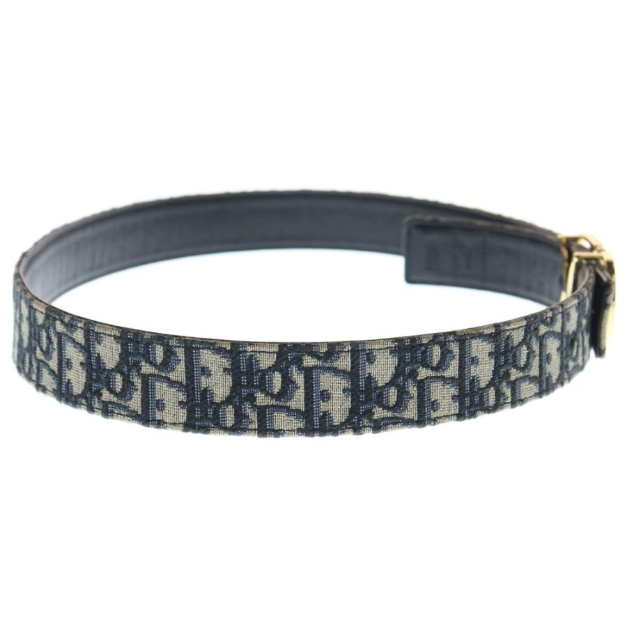 DIOR ディオール CD Icon Oblique Jacquard Leather Belt CDアイコン