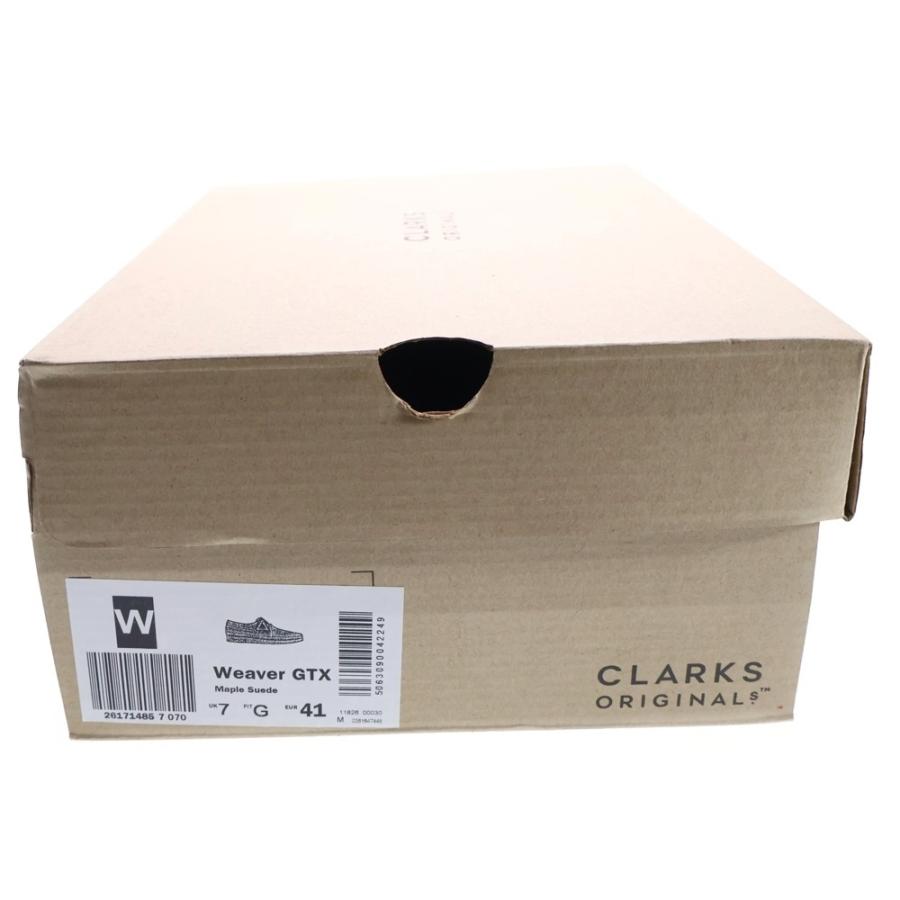 ✨新品未使用✨クラークス　Weaver　スエード　ベージュ　26cm　化粧箱付き Clarks（クラークス） ウィーバー ゴアテックス Weaver GTX メンズ