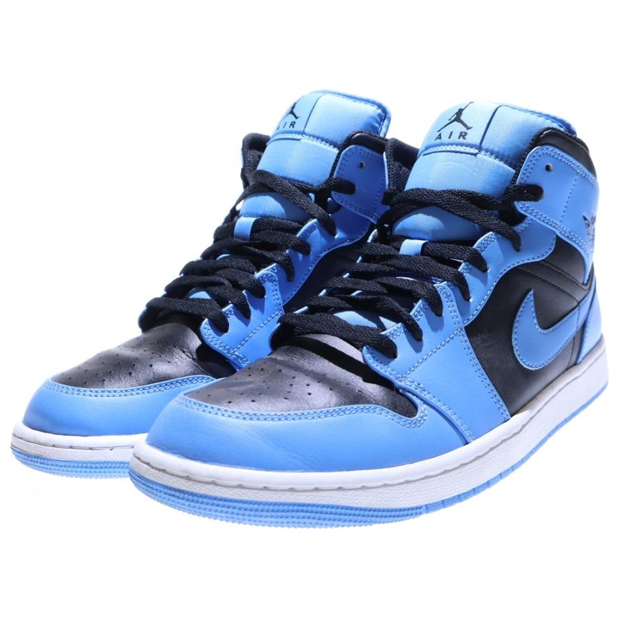 NIKE（ナイキ） AIR JORDAN 1 MID University Blue エアジョーダン1