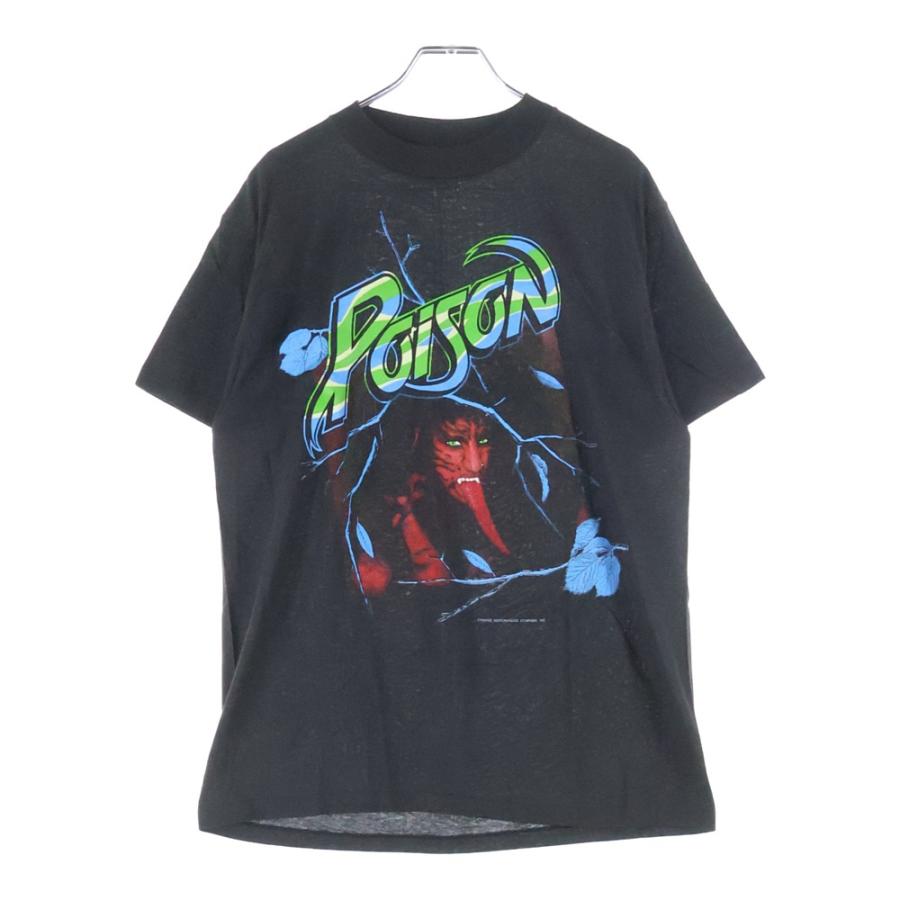 VINTAGE ヴィンテージ 80s POISON OPEN UP AND SAY…AHH! 両面プリント