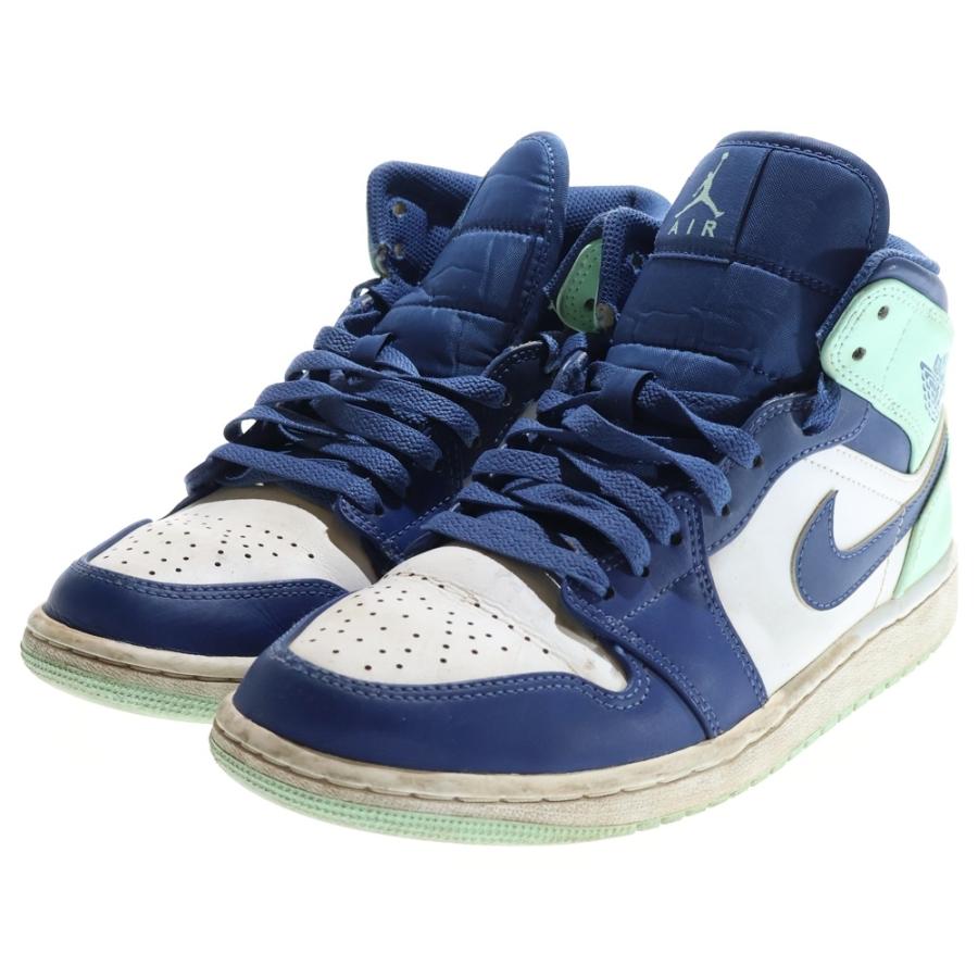 NIKE（ナイキ） AIR JORDAN 1 MID BLUE MINT エアジョーダン 1 ブルー 