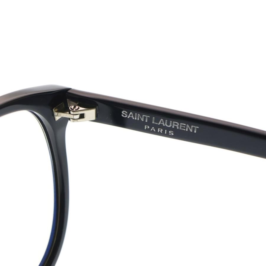SAINT LAURENT PARIS サンローランパリ CLASSIC EYEGLASS ウエリントン サングラス 眼鏡 アイウェア ブラック SL163 001