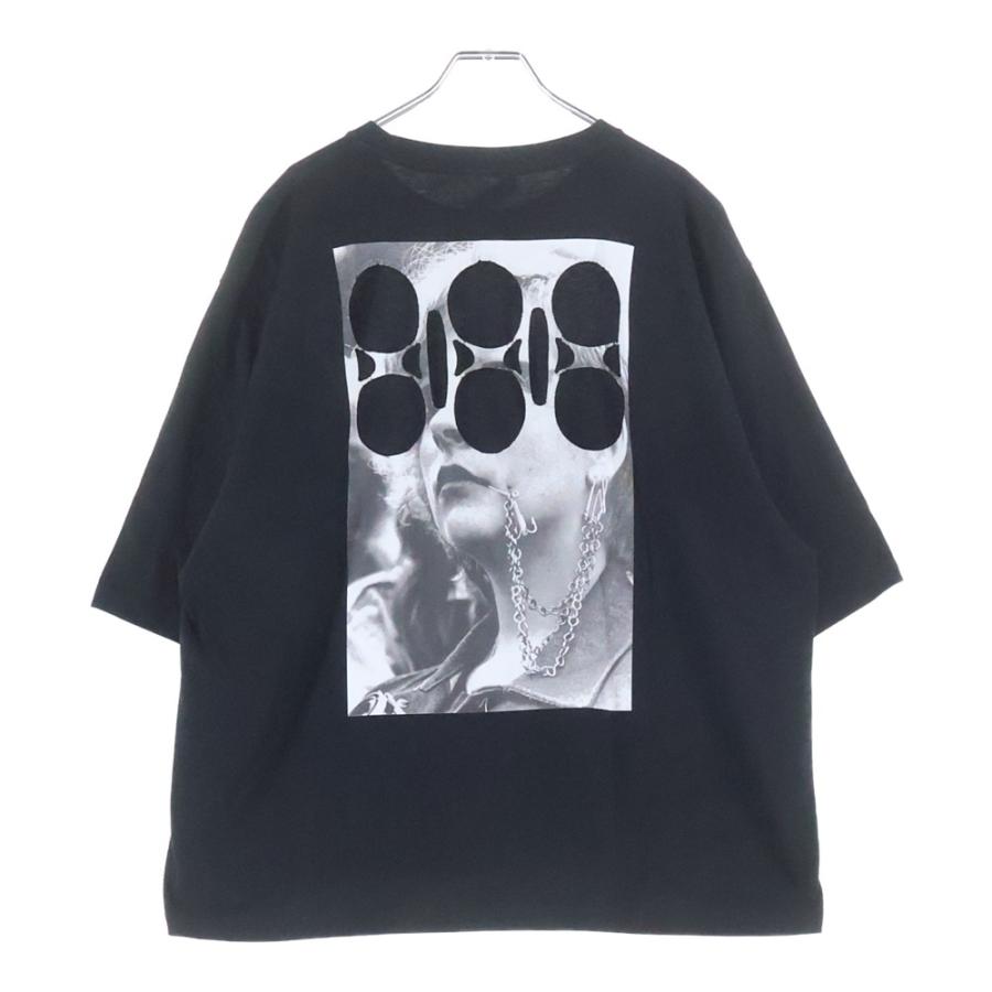 RAF SIMONS（ラフ シモンズ） 19SS CROPPED T-SHIRT WITH CUT OUTS IN