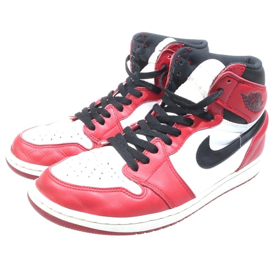 NIKE（ナイキ） 【観賞用 2015年製】AIR JORDAN 1 RETRO HIGH CHICAGO 