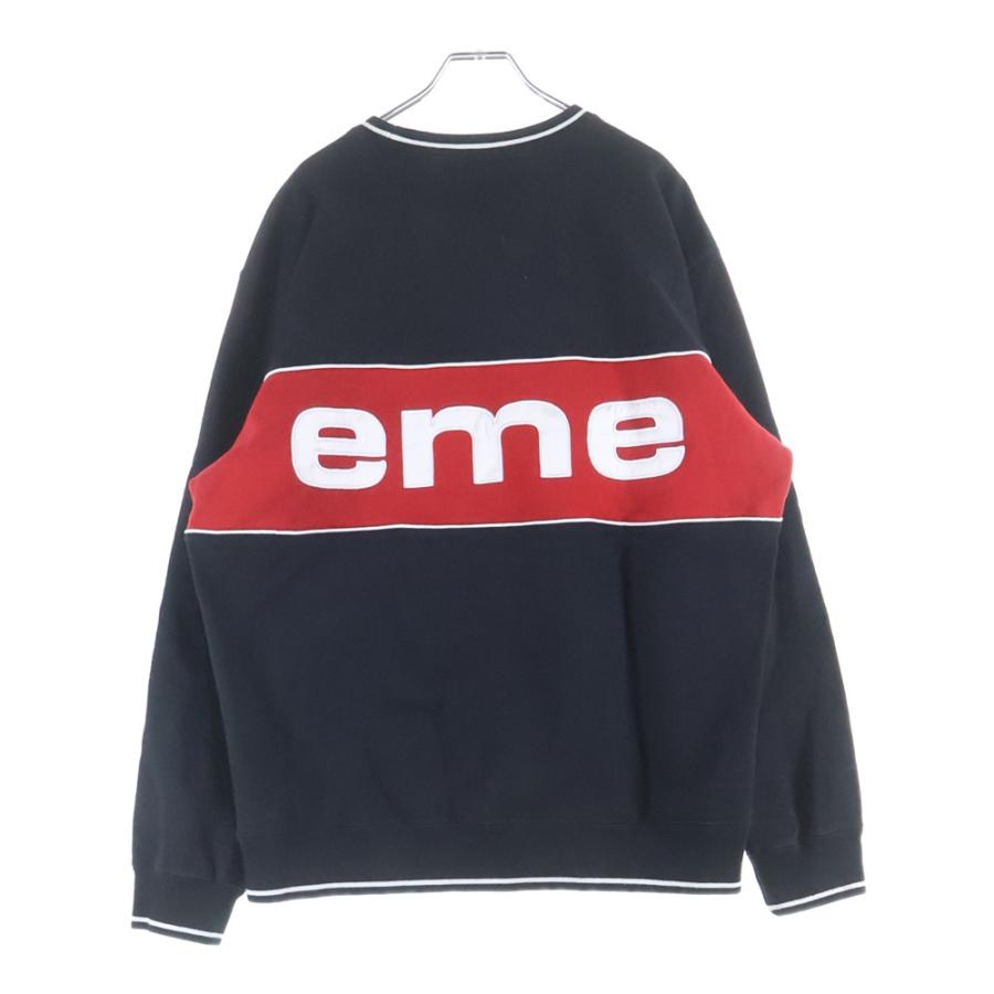 Supremeクルーネックセーター S Supreme（シュプリーム） SUPREME 19SS CHAIN LOGO CREWNECK BLACK
