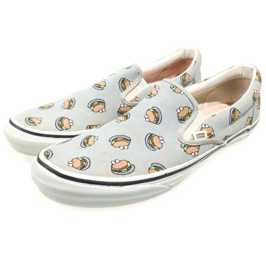 UNDERCOVER VANS ハンバーガー柄 スニーカー　HAZE期 VANS（ヴァンズ） 02SS ×アンダーカバー HAZE期 ハンバーガー柄