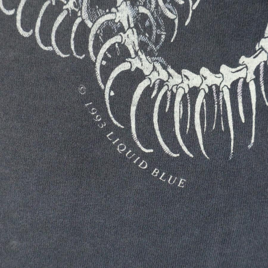 ヴィンテージ 90s Liquid Blue Medusa Skull Tee リキッドブルー