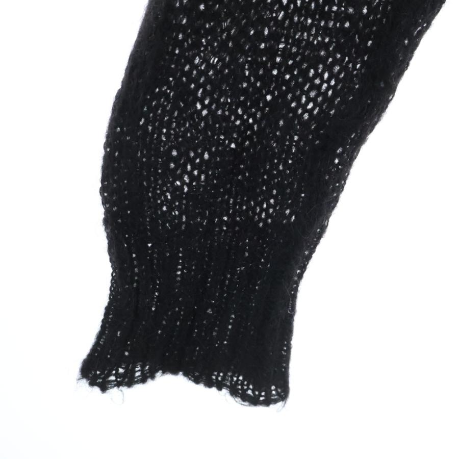 Stussy ブラック メッシュニット STUSSY（ステューシー） 23AW Loose Knit Sweater ルーズニットクー
