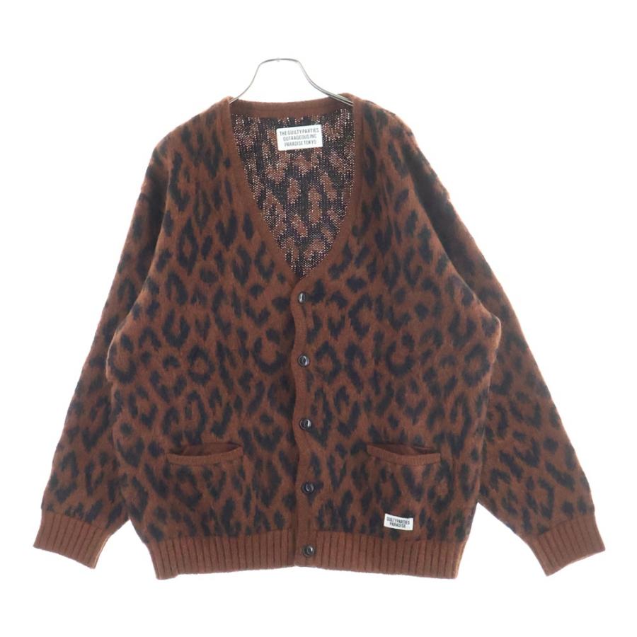 WACKO MARIA（ワコマリア） 20AW Leopard Heavy Mohair Cardigan 