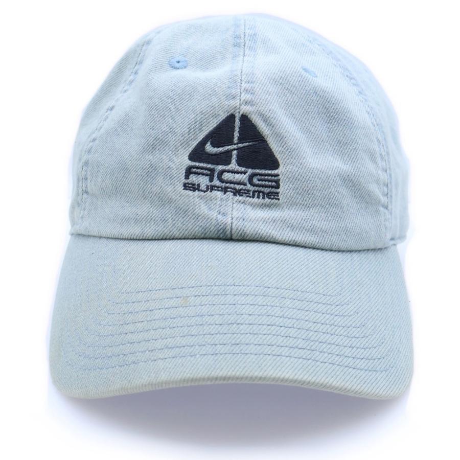 【Nike ACG Supreme】 キャップ ライトブルー Supreme（シュプリーム） 22AW × NIKE ACG Denim 6-Panel Cap ナイキ