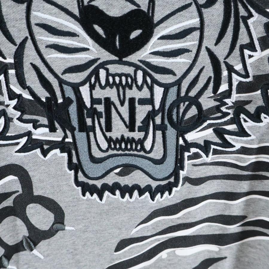 KENZO（ケンゾー） タイガー刺繍 クルーネック スウェットトレーナー