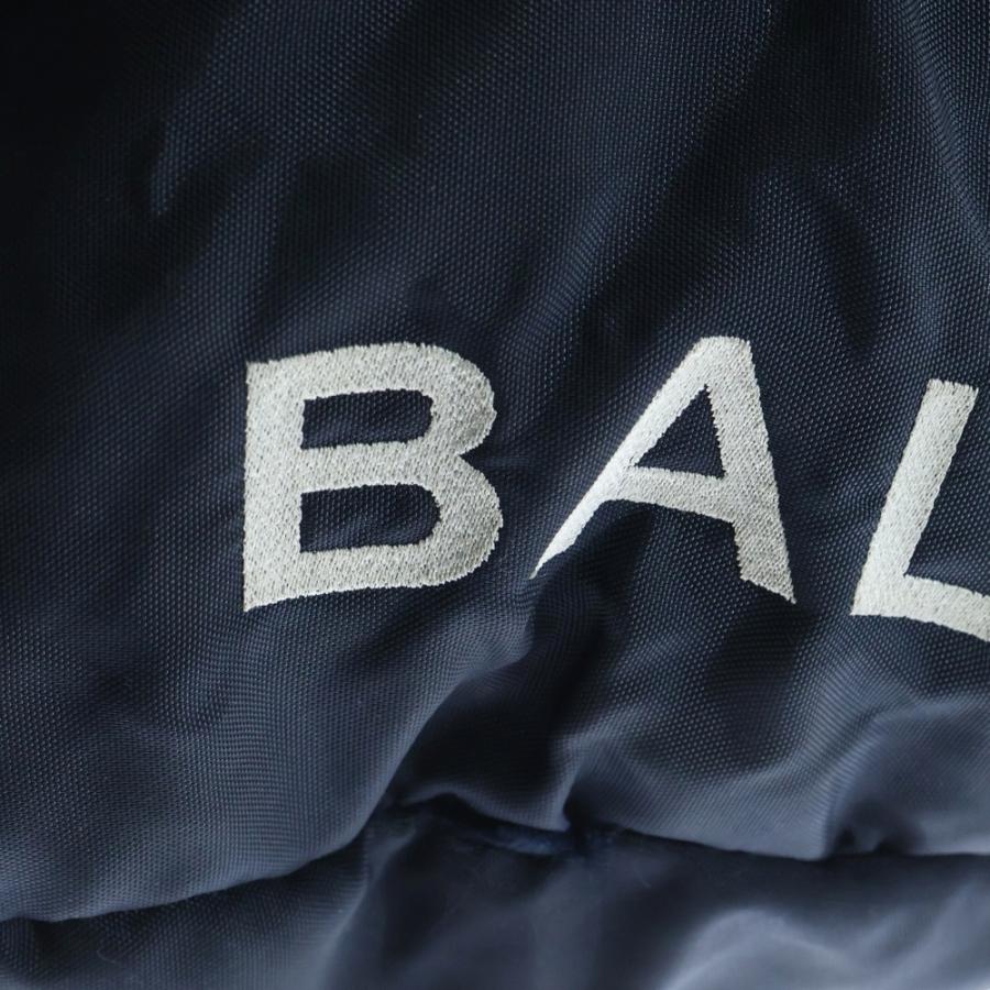 BALENCIAGA（バレンシアガ） ロゴ刺繍 ナイロン ボストンバッグ