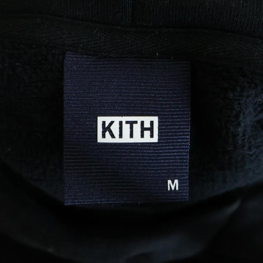 KITH（キス） Logo Embroidery Hooded 立体ロゴ 刺繍 プルオーバー