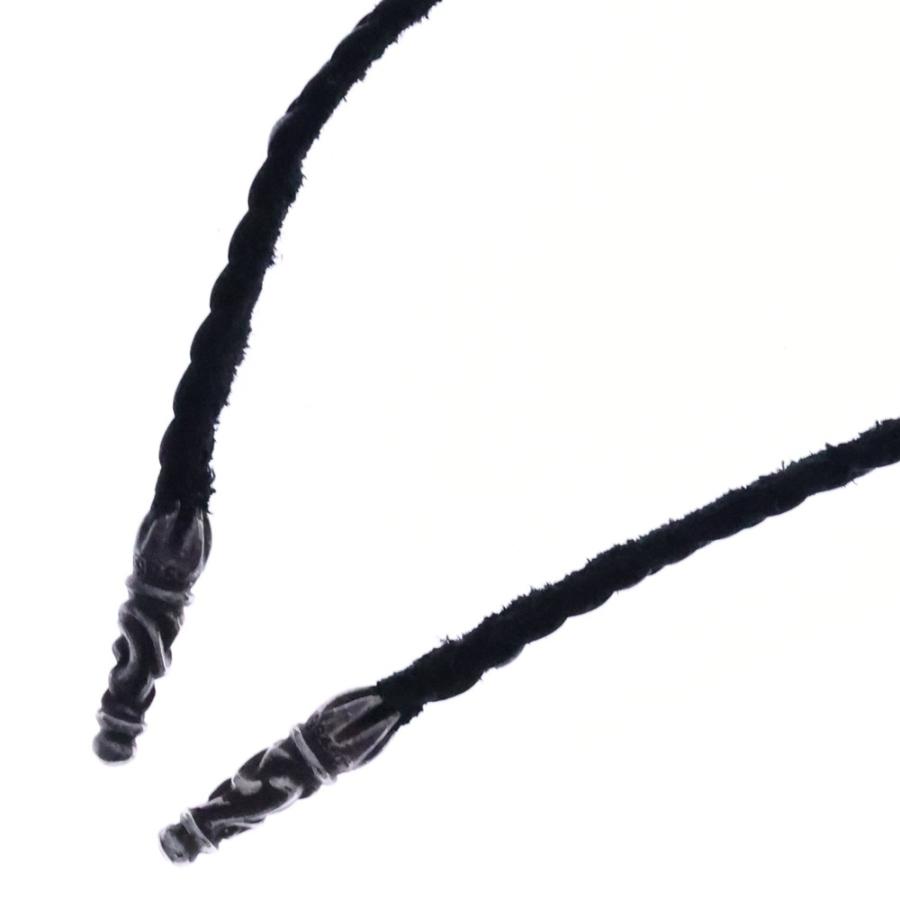 CHROME HEARTS（クロムハーツ） LEATHER BRAID スクロールレザー