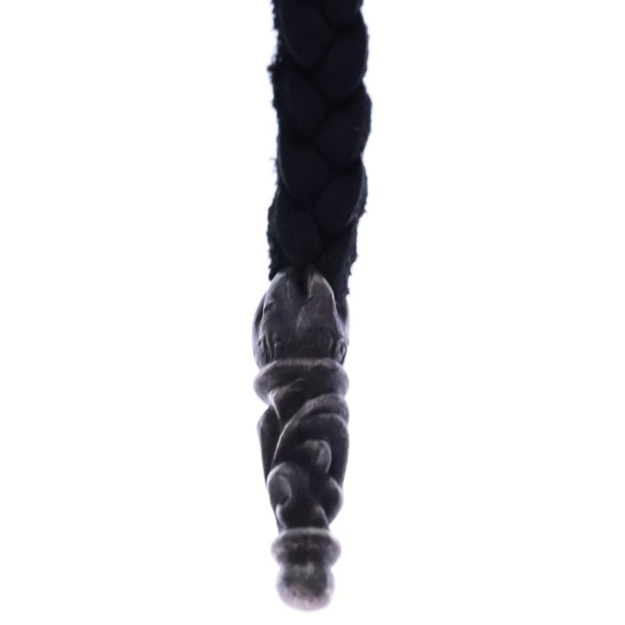 CHROME HEARTS（クロムハーツ） LEATHER BRAID スクロールレザー