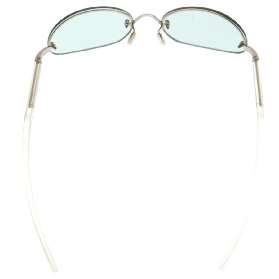 PRADA（プラダ） ハーフリム サングラス アイウェア 眼鏡 グレー